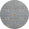 Piper Looms Mayfield Global AMF1137 Denim Machine Washable Area Rug Round Main Image