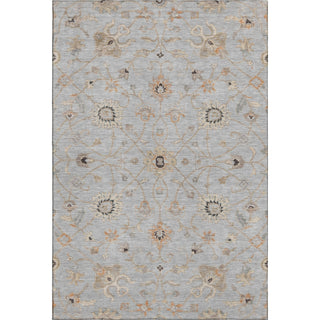 Piper Looms Mayfield Global AMF1137 Gray Machine Washable Area Rug main image