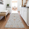 Piper Looms Mayfield Global AMF1137 Gray Machine Washable Area Rug Runner Lifestyle Image Feature