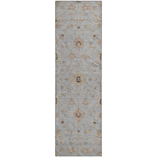 Piper Looms Mayfield Global AMF1137 Gray Machine Washable Area Rug Runner Main Image