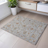 Piper Looms Mayfield Global AMF1137 Gray Machine Washable Area Rug Scatter Lifestyle Image Feature
