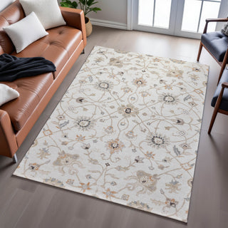 Piper Looms Mayfield Global AMF1137 Ivory Machine Washable Area Rug Lifestyle Image Feature