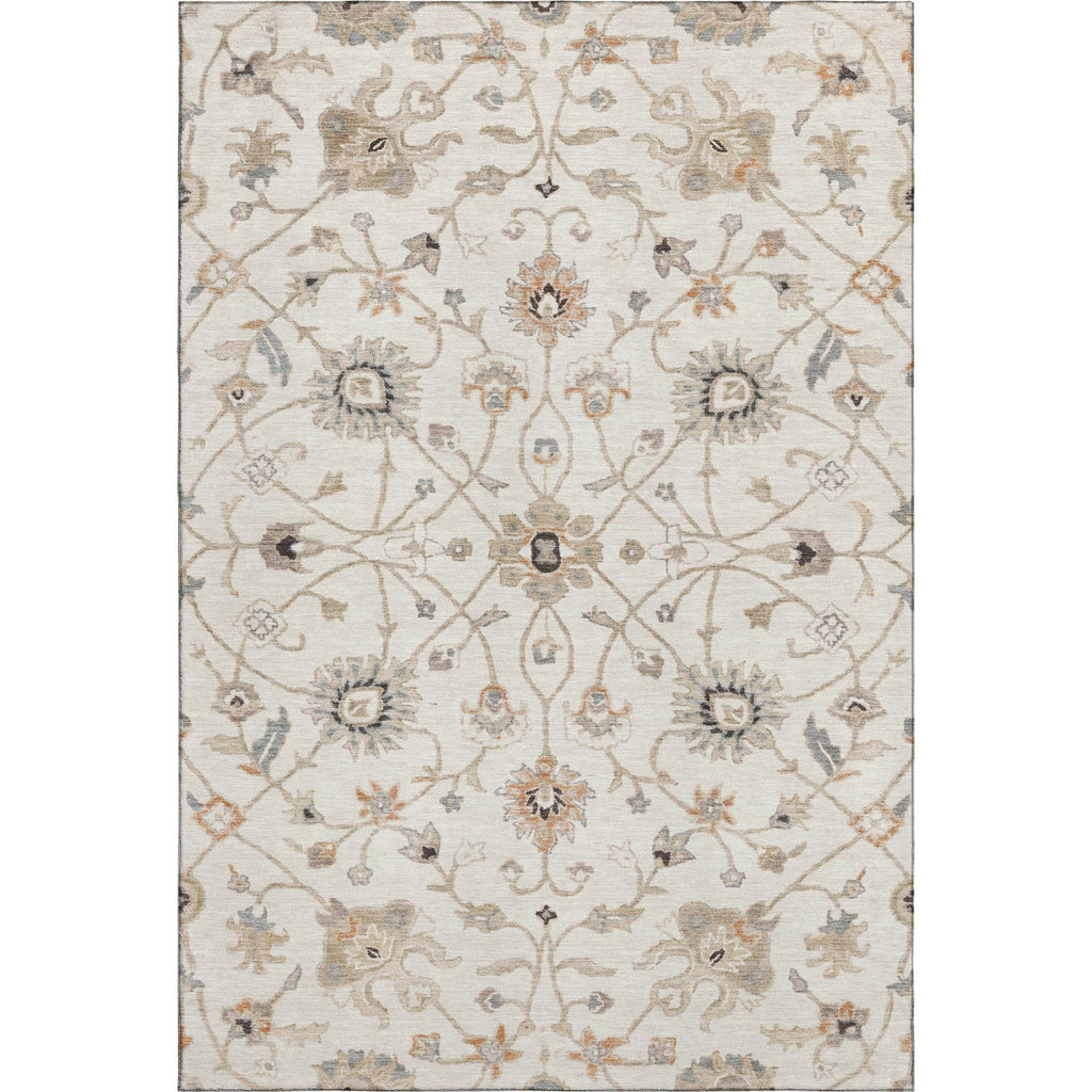 Piper Looms Mayfield Global AMF1137 Ivory Machine Washable Area Rug main image