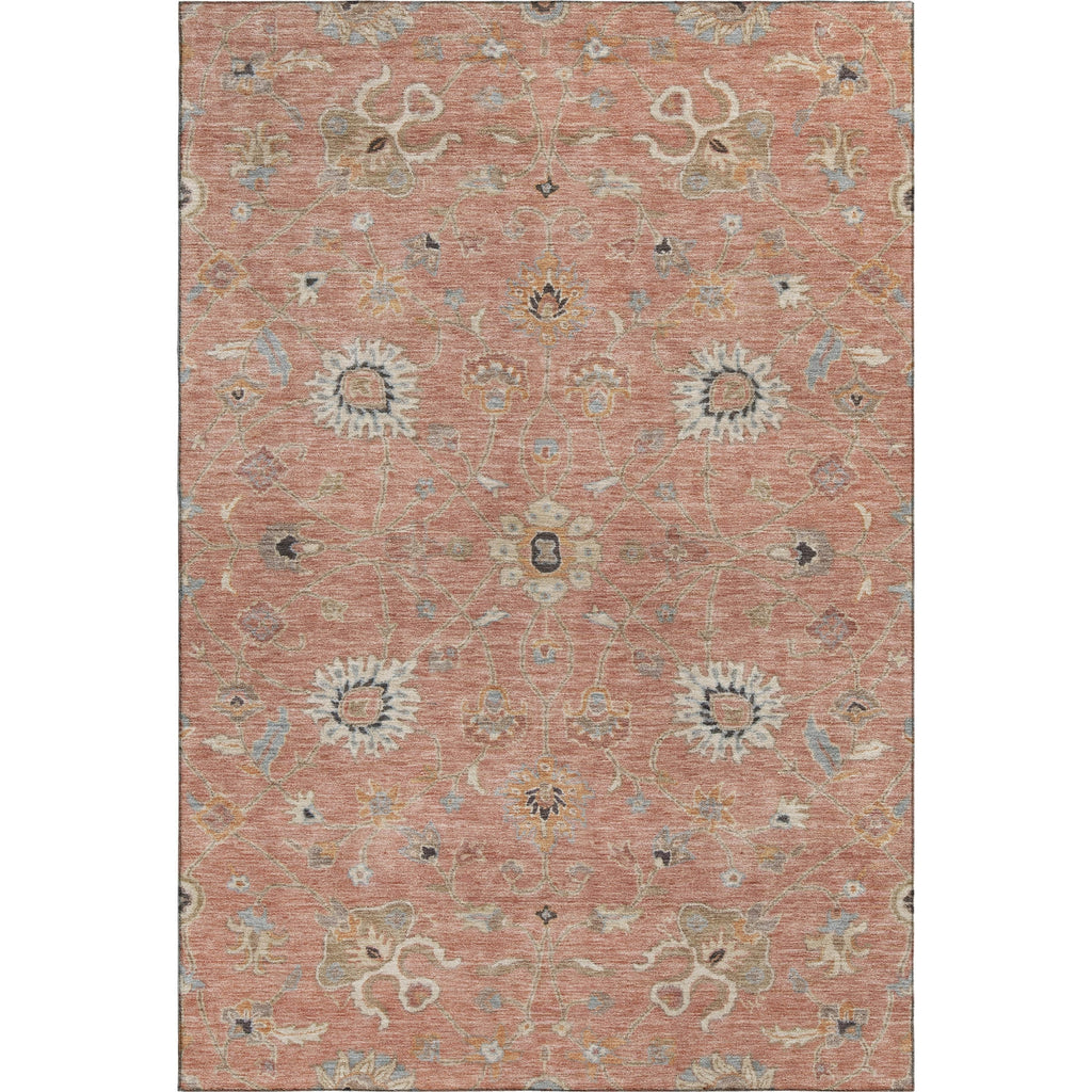 Piper Looms Mayfield Global AMF1137 Pink Machine Washable Area Rug main image