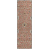 Piper Looms Mayfield Global AMF1137 Pink Machine Washable Area Rug Runner Main Image