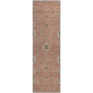 Piper Looms Mayfield Global AMF1137 Pink Machine Washable Area Rug Runner Main Image