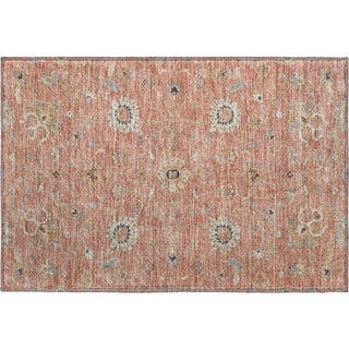 Piper Looms Mayfield Global AMF1137 Pink Machine Washable Area Rug Scatter Main Image