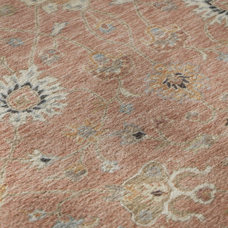 Piper Looms Mayfield Global AMF1137 Pink Machine Washable Area Rug Swatch Image