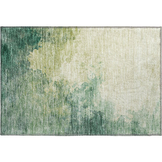 Piper Looms Mayfield Watercolors AMF1138 Green Machine Washable Area Rug Scatter Main Image