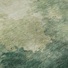 Piper Looms Mayfield Watercolors AMF1138 Green Machine Washable Area Rug Swatch Image