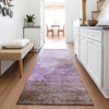 Piper Looms Mayfield Watercolors AMF1138 Lavender Machine Washable Area Rug Runner Lifestyle Image Feature