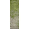 Piper Looms Mayfield Watercolors AMF1138 Olive Machine Washable Area Rug Runner Main Image