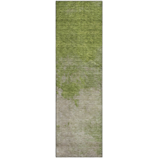 Piper Looms Mayfield Watercolors AMF1138 Olive Machine Washable Area Rug Runner Main Image