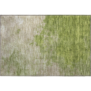 Piper Looms Mayfield Watercolors AMF1138 Olive Machine Washable Area Rug Scatter Main Image