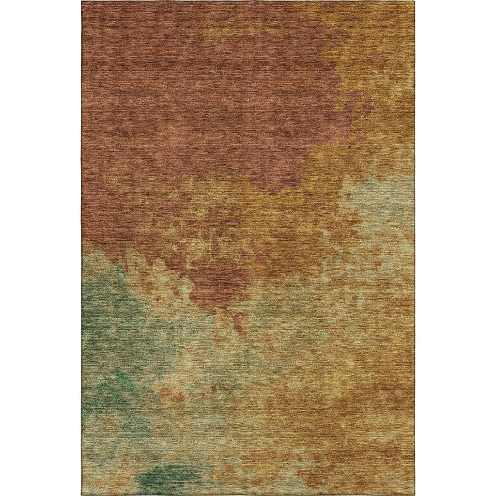 Piper Looms Mayfield Watercolors AMF1138 Paprika Machine Washable Area Rug main image