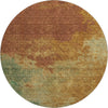 Piper Looms Mayfield Watercolors AMF1138 Paprika Machine Washable Area Rug Round Main Image