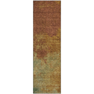 Piper Looms Mayfield Watercolors AMF1138 Paprika Machine Washable Area Rug Runner Main Image