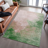 Piper Looms Mayfield Watercolors AMF1138 Pink Machine Washable Area Rug Lifestyle Image Feature