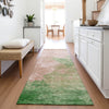 Piper Looms Mayfield Watercolors AMF1138 Pink Machine Washable Area Rug Runner Lifestyle Image Feature