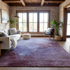 Piper Looms Mayfield Watercolors AMF1138 Purple Machine Washable Area Rug Lifestyle Image Feature