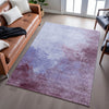Piper Looms Mayfield Watercolors AMF1138 Purple Machine Washable Area Rug Lifestyle Image Feature