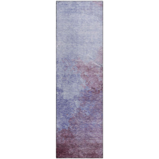 Piper Looms Mayfield Watercolors AMF1138 Purple Machine Washable Area Rug Runner Main Image
