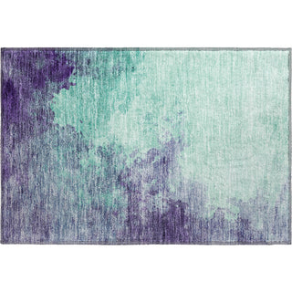 Piper Looms Mayfield Watercolors AMF1138 Seafoam Machine Washable Area Rug Scatter Main Image