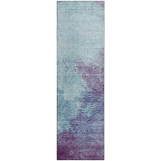 Piper Looms Mayfield Watercolors AMF1138 Sky Machine Washable Area Rug Runner Main Image