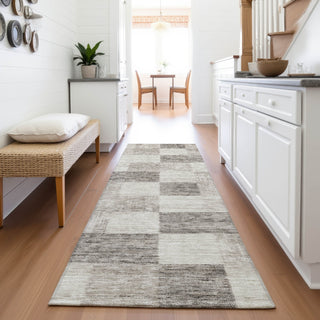 Piper Looms Mayfield Geometric AMF1139 Beige Machine Washable Area Rug Runner Lifestyle Image Feature