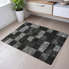 Piper Looms Mayfield Geometric AMF1139 Black Machine Washable Area Rug Scatter Lifestyle Image Feature