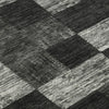 Piper Looms Mayfield Geometric AMF1139 Black Machine Washable Area Rug Swatch Image