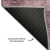 Piper Looms Mayfield Geometric AMF1139 Blush Machine Washable Area Rug Backing Image