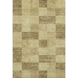 Piper Looms Mayfield Geometric AMF1139 Gold Machine Washable Area Rug main image