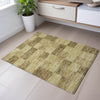 Piper Looms Mayfield Geometric AMF1139 Gold Machine Washable Area Rug Scatter Lifestyle Image Feature