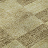 Piper Looms Mayfield Geometric AMF1139 Gold Machine Washable Area Rug Swatch Image