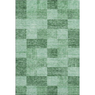 Piper Looms Mayfield Geometric AMF1139 Green Machine Washable Area Rug main image