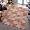 Piper Looms Mayfield Geometric AMF1139 Paprika Machine Washable Area Rug Lifestyle Image Feature
