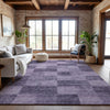 Piper Looms Mayfield Geometric AMF1139 Purple Machine Washable Area Rug Lifestyle Image Feature