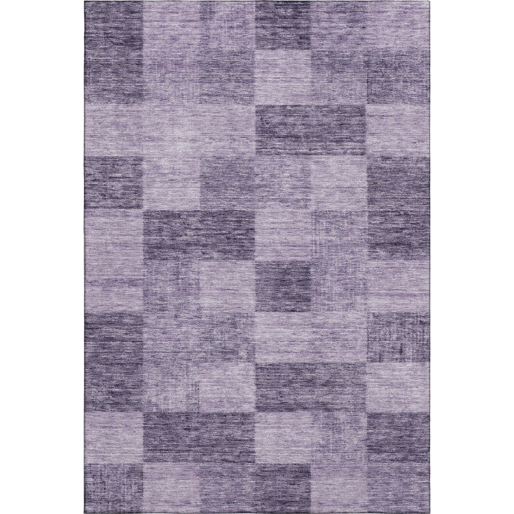 Piper Looms Mayfield Geometric AMF1139 Purple Machine Washable Area Rug main image