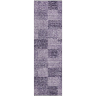 Piper Looms Mayfield Geometric AMF1139 Purple Machine Washable Area Rug Runner Main Image