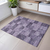 Piper Looms Mayfield Geometric AMF1139 Purple Machine Washable Area Rug Scatter Lifestyle Image Feature
