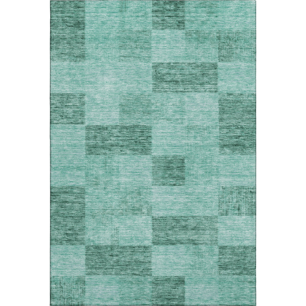Piper Looms Mayfield Geometric AMF1139 Seafoam Machine Washable Area Rug main image