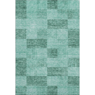 Piper Looms Mayfield Geometric AMF1139 Seafoam Machine Washable Area Rug main image