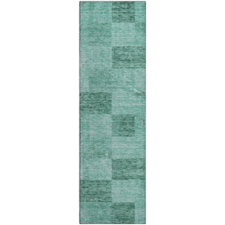 Piper Looms Mayfield Geometric AMF1139 Seafoam Machine Washable Area Rug Runner Main Image