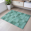 Piper Looms Mayfield Geometric AMF1139 Seafoam Machine Washable Area Rug Scatter Lifestyle Image Feature