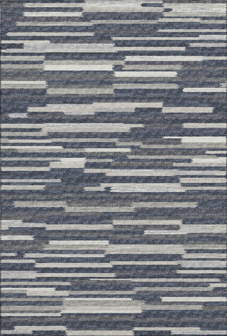 Piper Looms Mayfield Stripes Bars and Horizontal Lines AMF114 Gray Machine Washable Area Rug main image