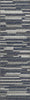 Piper Looms Mayfield Stripes Bars and Horizontal Lines AMF114 Gray Machine Washable Area Rug Runner Main Image