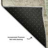 Piper Looms Mayfield Geometric AMF1140 Aloe Machine Washable Area Rug Backing Image