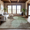 Piper Looms Mayfield Geometric AMF1140 Aloe Machine Washable Area Rug Lifestyle Image Feature