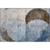 Piper Looms Mayfield Geometric AMF1140 Denim Machine Washable Area Rug Scatter Main Image